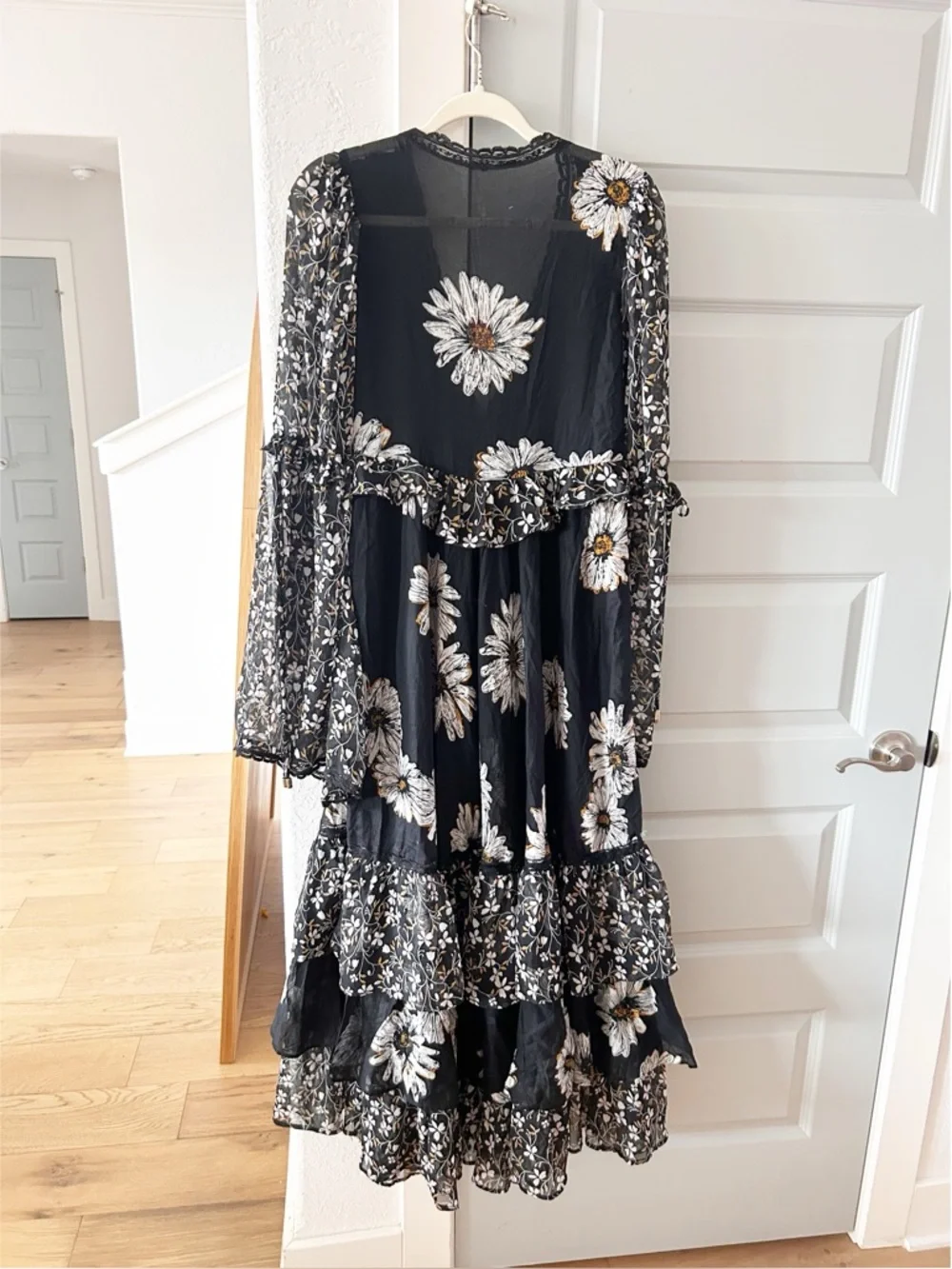 NWT Free People Calypso Floral Maxi Dress - Picture 6 of 7